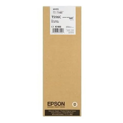 Tusz EPSON T596C W – biały (350 ml)
