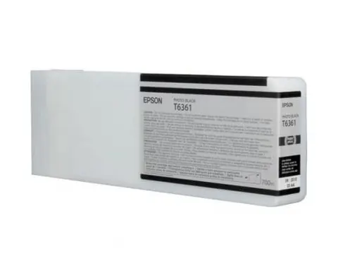 Tusz EPSON T6361 BK – czarny (700 ml)