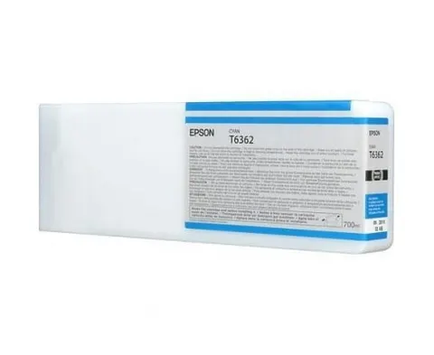 Tusz EPSON T6362 C – błękitny (700 ml)