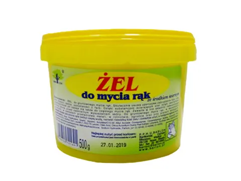BARLON Żel do mycia rąk ze środkiem ściernym 500g