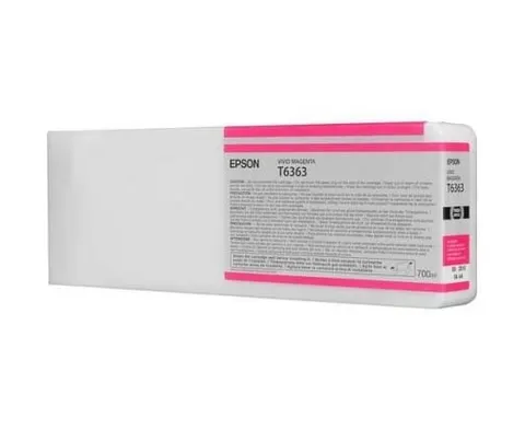 Tusz EPSON T6363 M – purpurowy (700 ml)