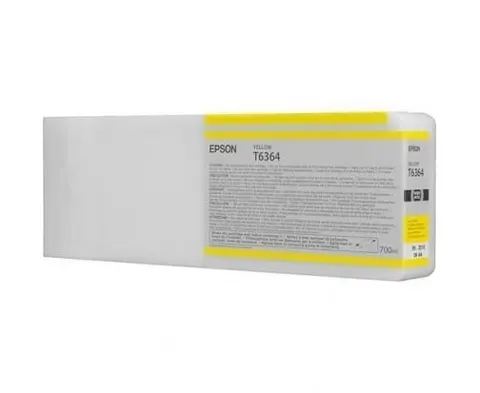 Tusz EPSON T6364 Y – żółty (700 ml)