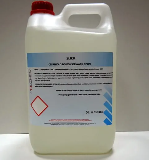 Polchem Slick czarnidło do opon 5L