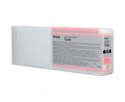 Tusz EPSON T6366 LM – jasny purpurowy (700 ml)