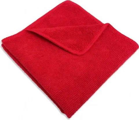 Ścierka mikrofibra 50x60 czerwona gruba 350g
