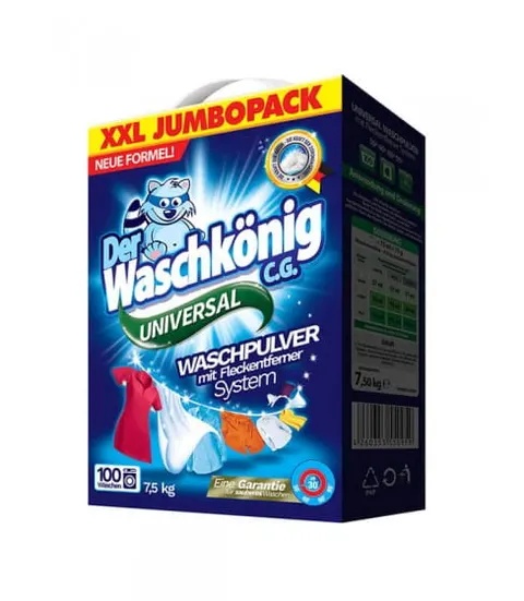 Proszek do prania Waschkonig Universal 7,5 kg - 100 WL