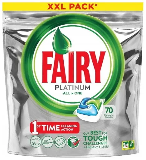 FAIRY Platinum kapsułki do zmywarki 70szt