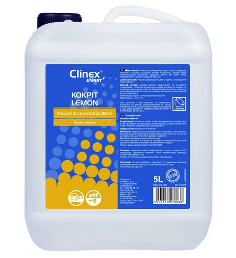 CLINEX Expert+ Bio Kokpit Lemon 5L