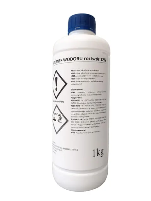 Nadtlenek wodoru 12% woda utleniona 1kg