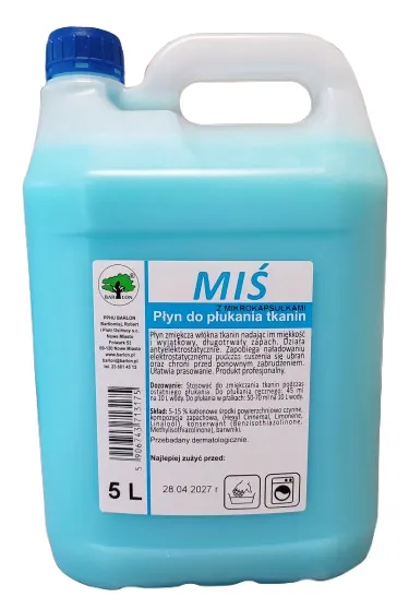 Barlon Miś 5L Płyn do płukania niebieski