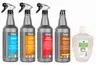 Zestaw Clinex Glass 1l Grill 1l W3 Active Shield 1l Floral Citro 1l Alko-żel 500ml