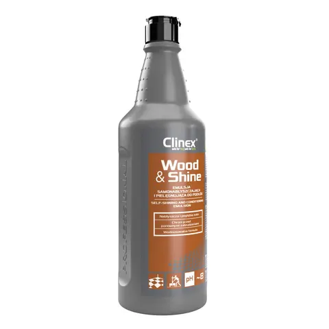 Clinex Wood Shine 1L emulsja do paneli i podłóg drewnianych