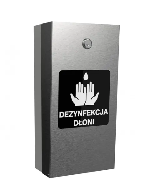 Wiszący automatyczny dozownik płynu ze stali nierdzewnej PS04