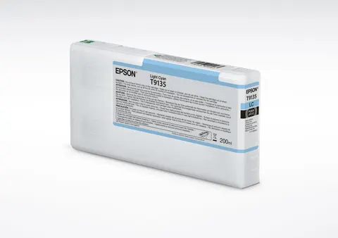 Tusz EPSON T9135 LC – jasny błękitny (200 ml)