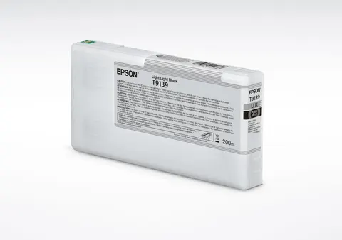 Tusz EPSON T9139 LLK – jasny czarny (200 ml)