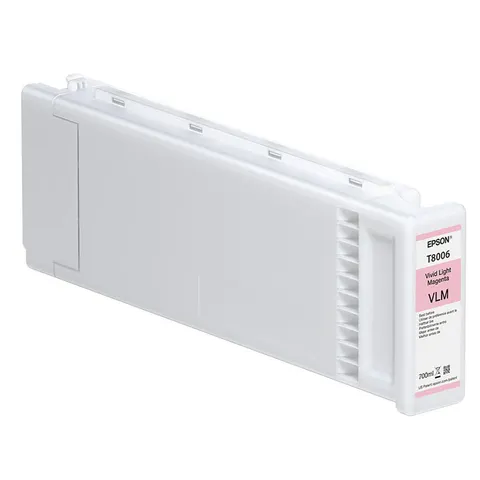Tusz EPSON T8006 LM – jasny purpurowy (700 ml)