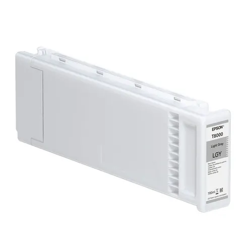 Tusz EPSON T8000 LGY – jasny szary (700 ml)