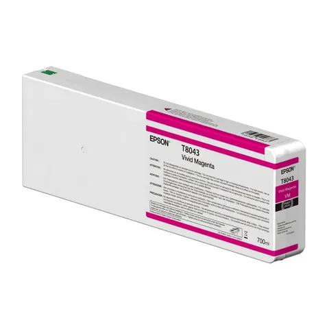 Tusz EPSON T8043 M – purpurowy (700 ml)