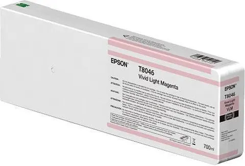 Tusz EPSON T8046 LM – jasny purpurowy (700 ml)