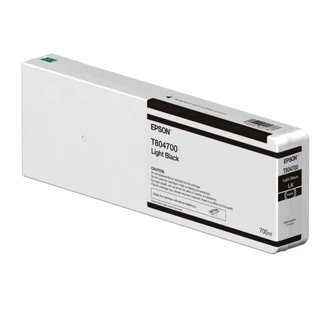 Tusz EPSON T8047 LK – jasny czarny (700 ml)