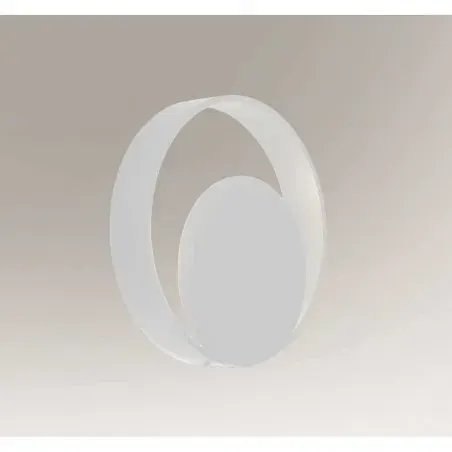 Shilo Lampa Kinkiet Omono 3000K IP20 Biała 7915