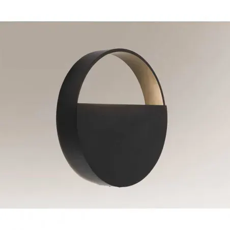 Shilo Lampa Kinkiet Omono 3000K IP20 Czarna 7916
