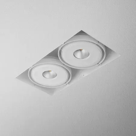 Aqform SQUARES 111x2 QRLED trimless wpuszczany