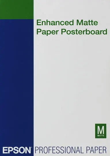 Papier EPSON Enhanced Matte Posterboard 1130 g/m2 - 762mm x 1016mm, 5 arkuszy
