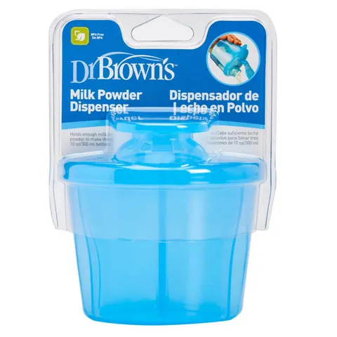 Dr. brown's pojemnik na mleko w proszku niebieski
