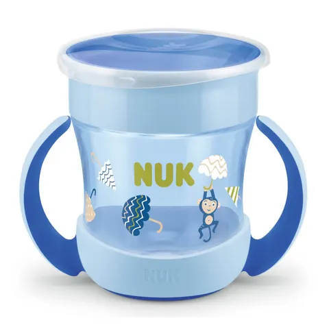 Nuk kubek niekapek magic cup z uchwytami 160ml 6m+ niebieski