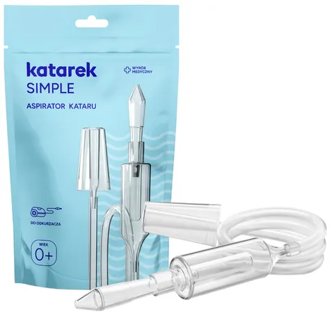 Katarek simple aspirator do nosa do odkurzacza