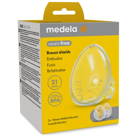 Medela lejek do muszli laktatora hands-free 21mm 2 sztuki