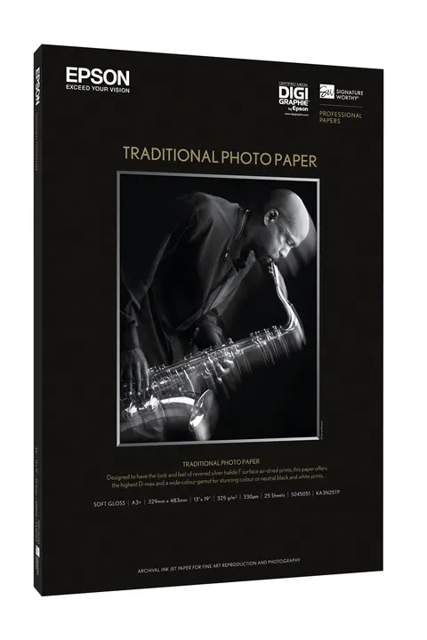Papier EPSON Traditional Photo Paper 325 g/m2 - A4, 25 arkuszy