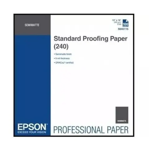 Papier EPSON Standard Proofing Paper 240 g/m2 - A3+, 100 arkuszy