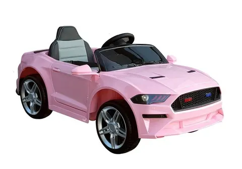 Auto elektryczne dla dziewczynki mustang gt różowy