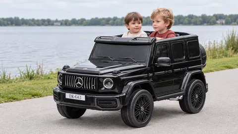 Olbrzymi mercedes g63 amg xxl czarny 4x200w do 80 kg powiększony akumulator