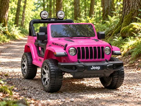 Duży jeep wrangler dla dziecka różowy 4x45w ver 2026