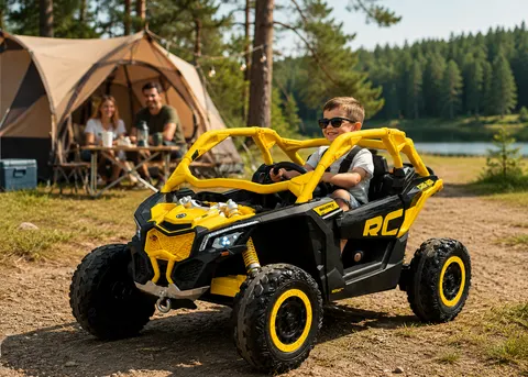 Buggy can-am maverick turbo dk-ca001 żółty 4x200w 14ah!