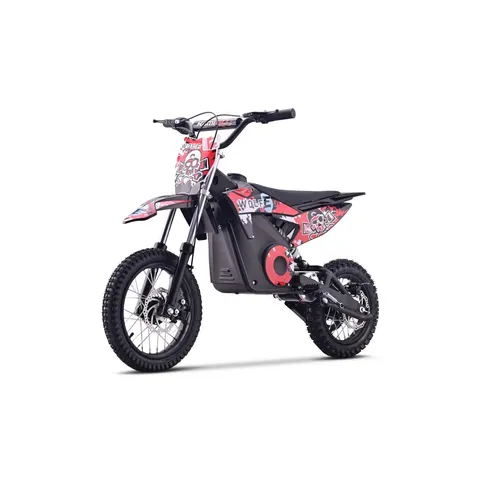 Pojazd motor elektryczny wolf-e czerwony