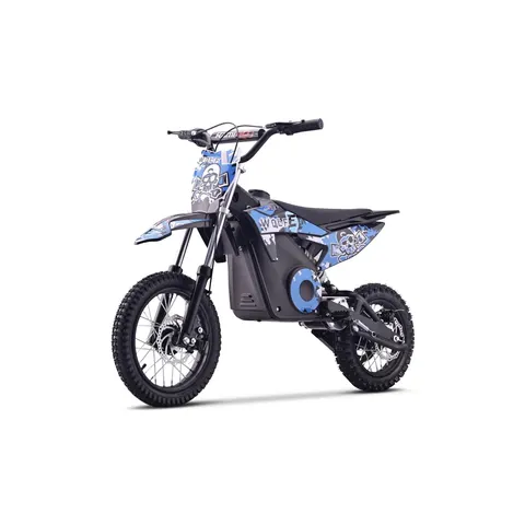 Pojazd motor elektryczny wolf-e niebieski