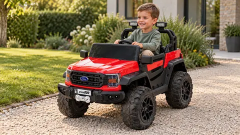 Duży i niezawodny raptor speed 800 4x4 czerwony duży akumulator