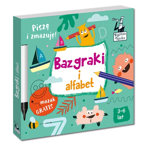 Bazgraki i Alfabet 3-6 lat / Wydawnictwo Edgard