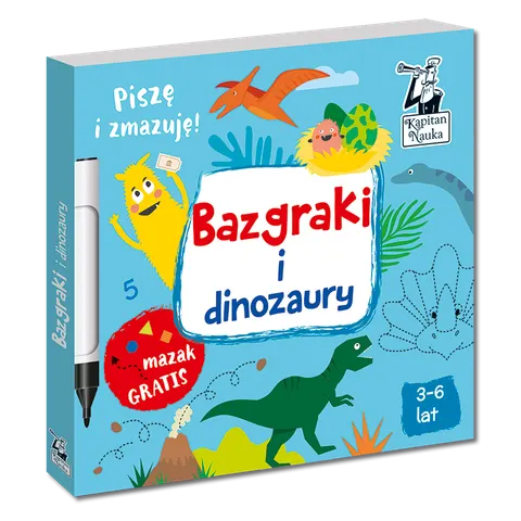 Bazgraki i Dinozaury 3-6 lat / Wydawnictwo Edgard