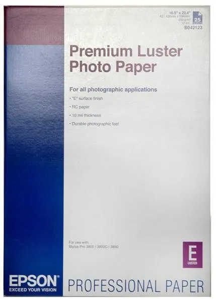 Papier EPSON Premium Luster Photo Paper 250 g/m2 - A2, 25 arkuszy