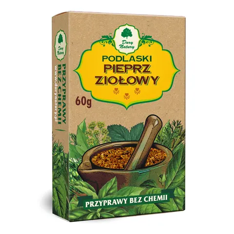 Pieprz ziołowy 60 g Dary Natury