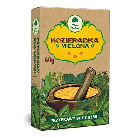 Kozieradka mielona 60 g Dary Natury