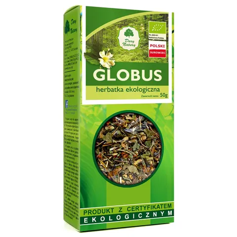 Herbatka Globus BIO 50g - Dary Natury