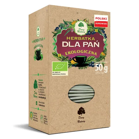 Herbatka Dla Pań BIO 25x2g DARY NATURY