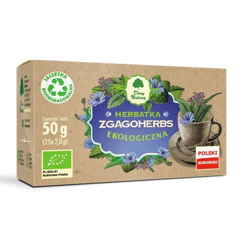 Herbatka Zgagoherbs BIO 25x2g DARY NATURY