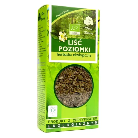 LIŚĆ POZIOMKI EKO 25 g - DARY NATURY